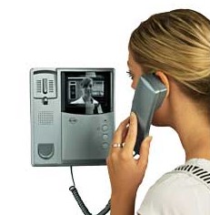 video entry system handset